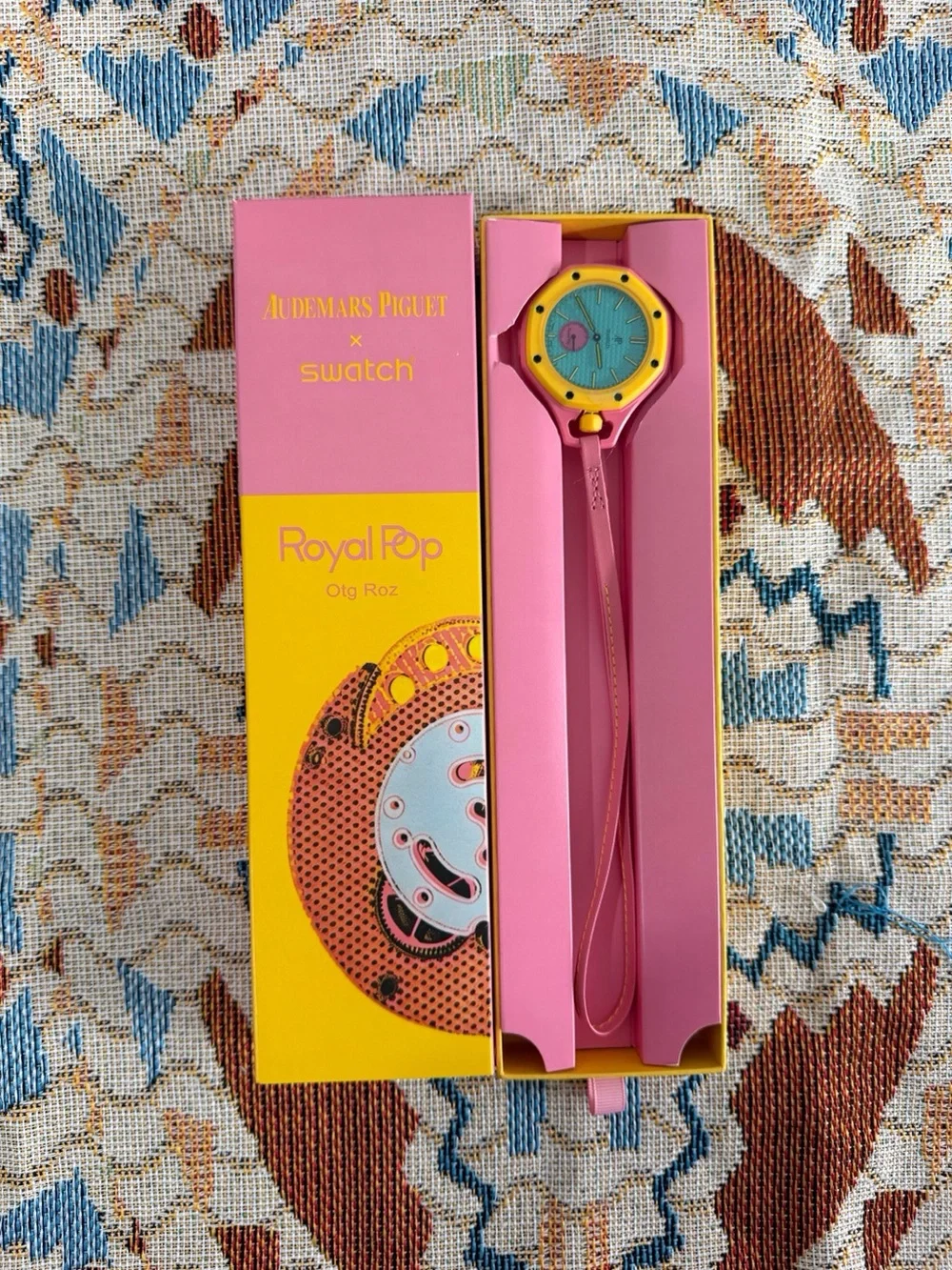 Swatch x AP Royal POP Collaboration Pocket Watch